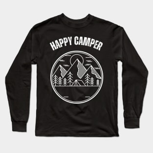 Happy Camper Long Sleeve T-Shirt